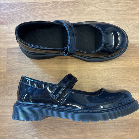 Dr. Marten Patent Black Mary Janes - 4