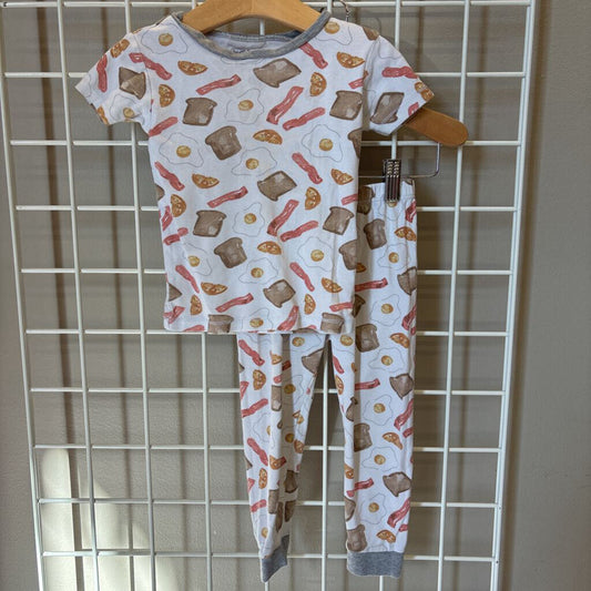 Burt's Bees Breakfast Pjs - 3T