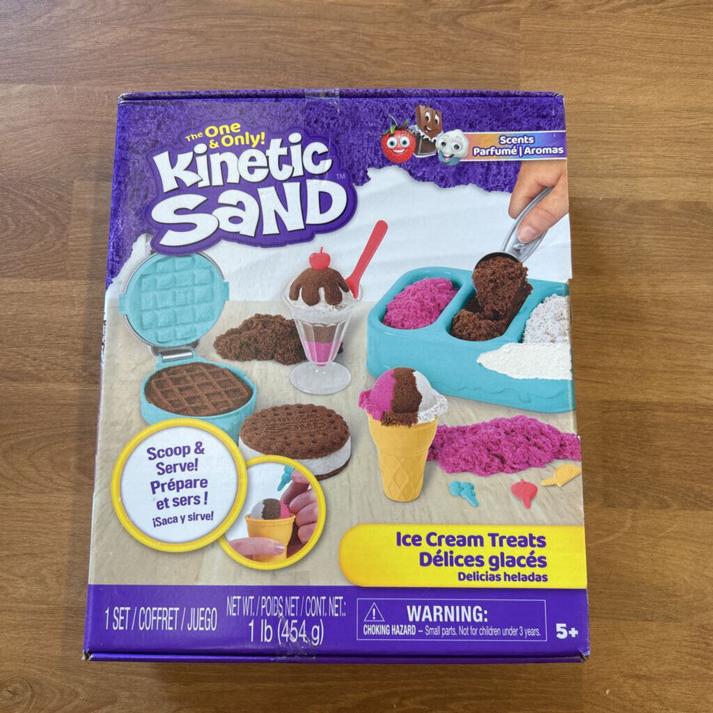 NEW Kinetic Sand Ice Cream Treats