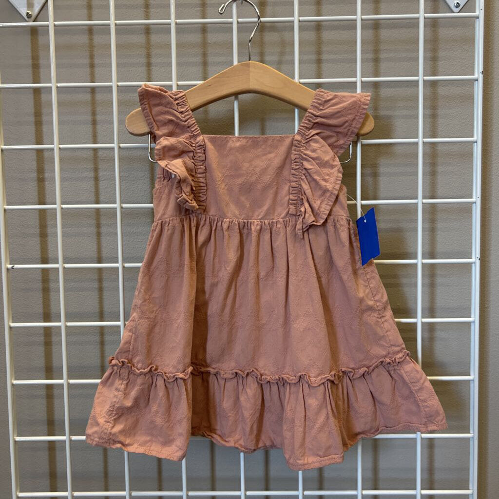Carter's Embroidered Ruffle Tank Dress - 18m