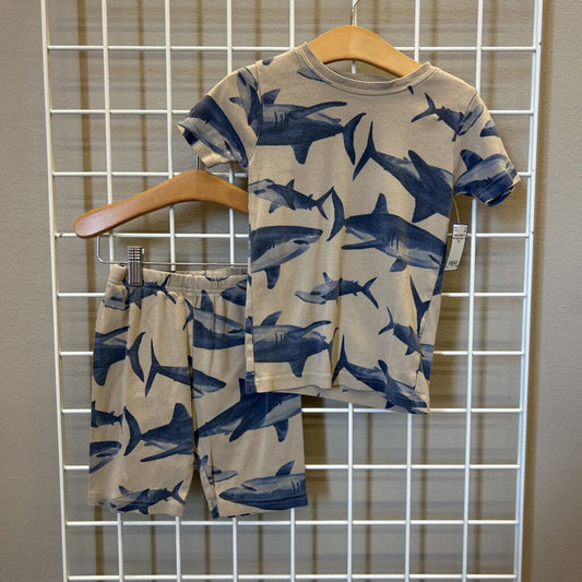 Carter's Shark PJ Set (wash wear) - 6