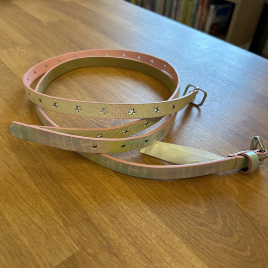 Multi Colored/Sequin Belts (2) - Large