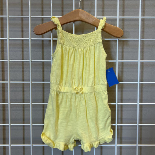 Carter's Eyelet Tank Romper - 9m