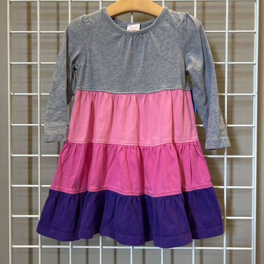 Hanna Andersson Tiered LS Dress - 3