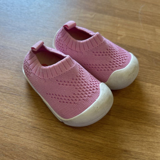 Josmo Pink Knit Sneakers - 2