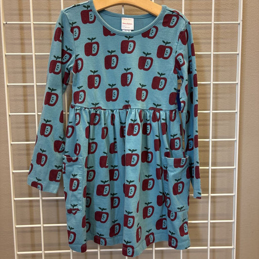Hanna Andersson Apple LS Dress - 6/7