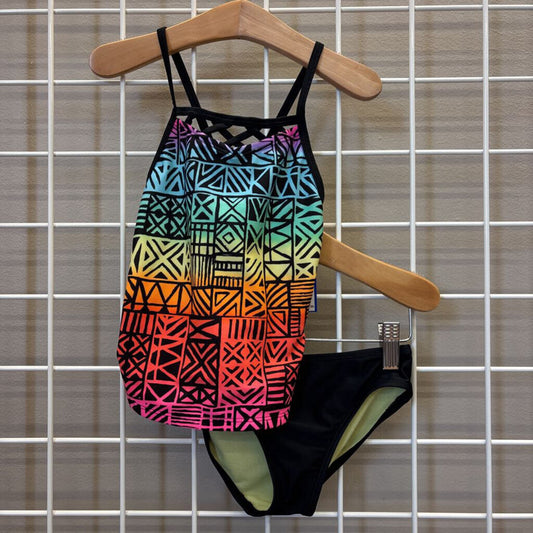 Art Class Print Two Pc Swim - 4/5