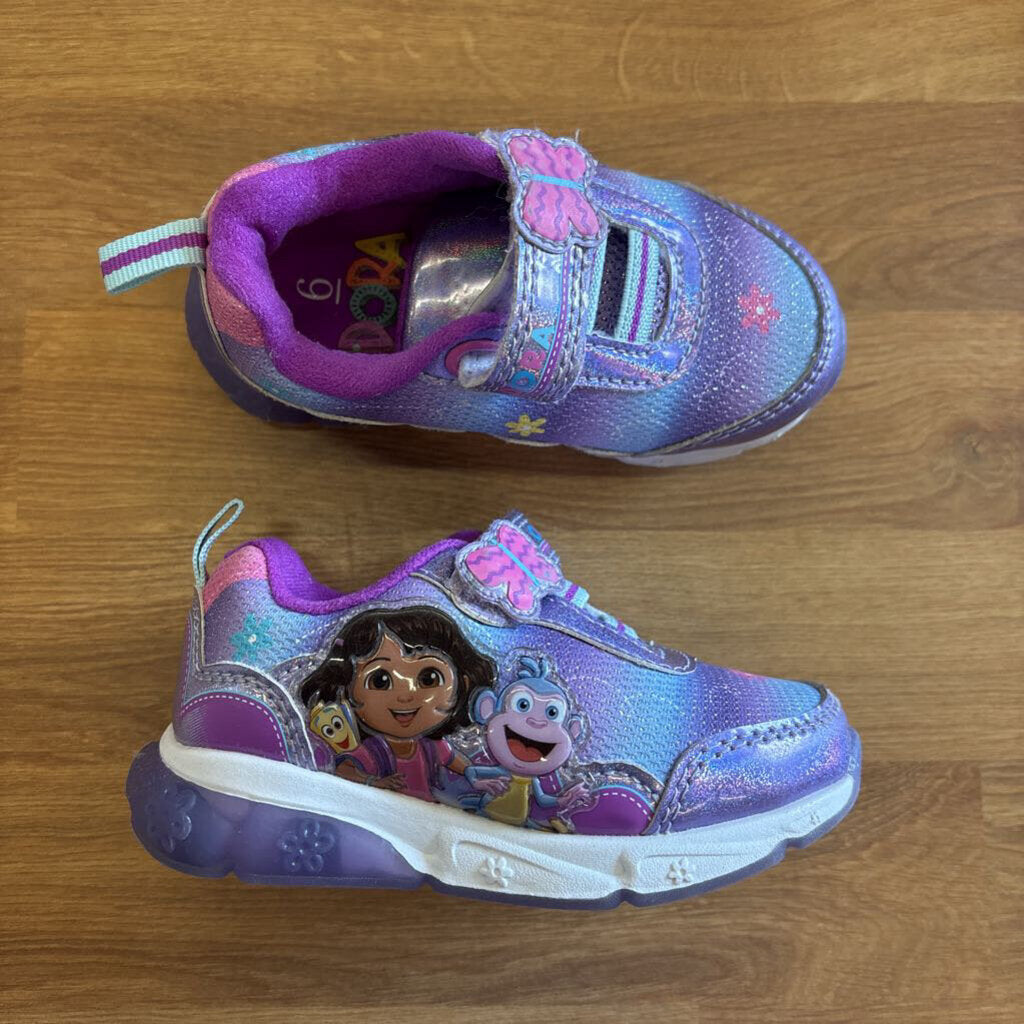 Dora Light Up Sneakers - 6