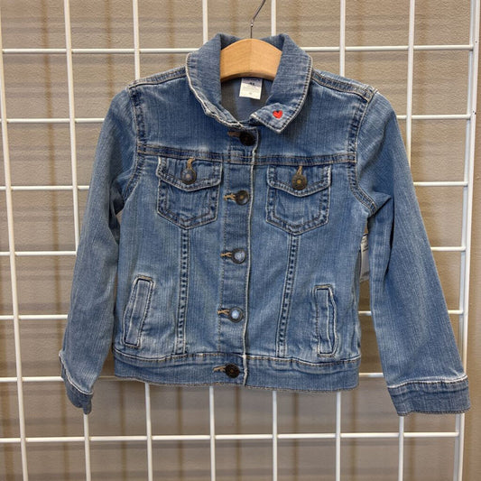 Carter's Denim Jacket (wear) - 4T