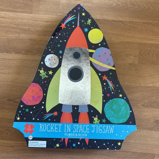 Rocket in Space Jigsaw 40pc Puzzle