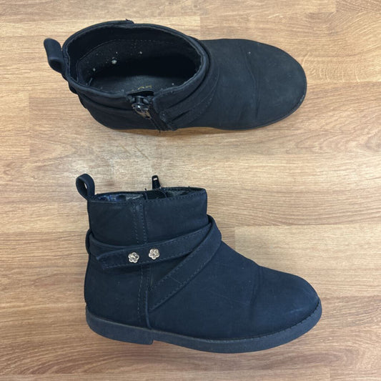 Children's Place Black Booties - 9