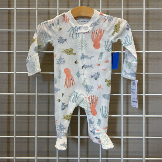 NWT Carter's Sea Zip Sleeper - NB