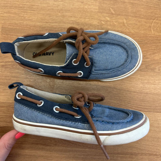 Old Navy Blue Boat Shoes - 8