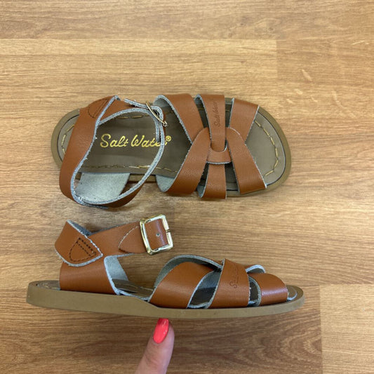 Salt Water Brown Sandals - 8