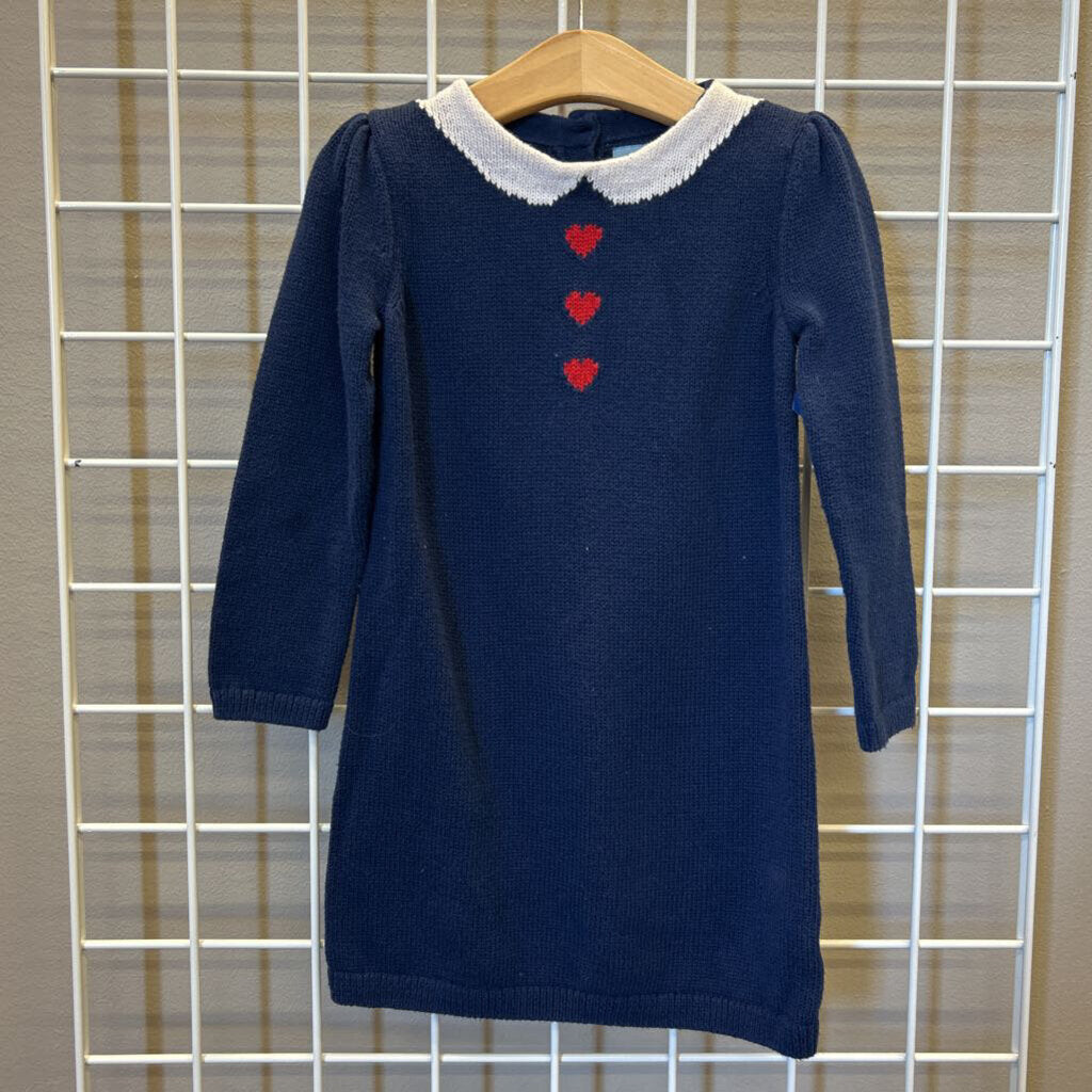 Baby Gap LS Knitted Collar Dress - 4T