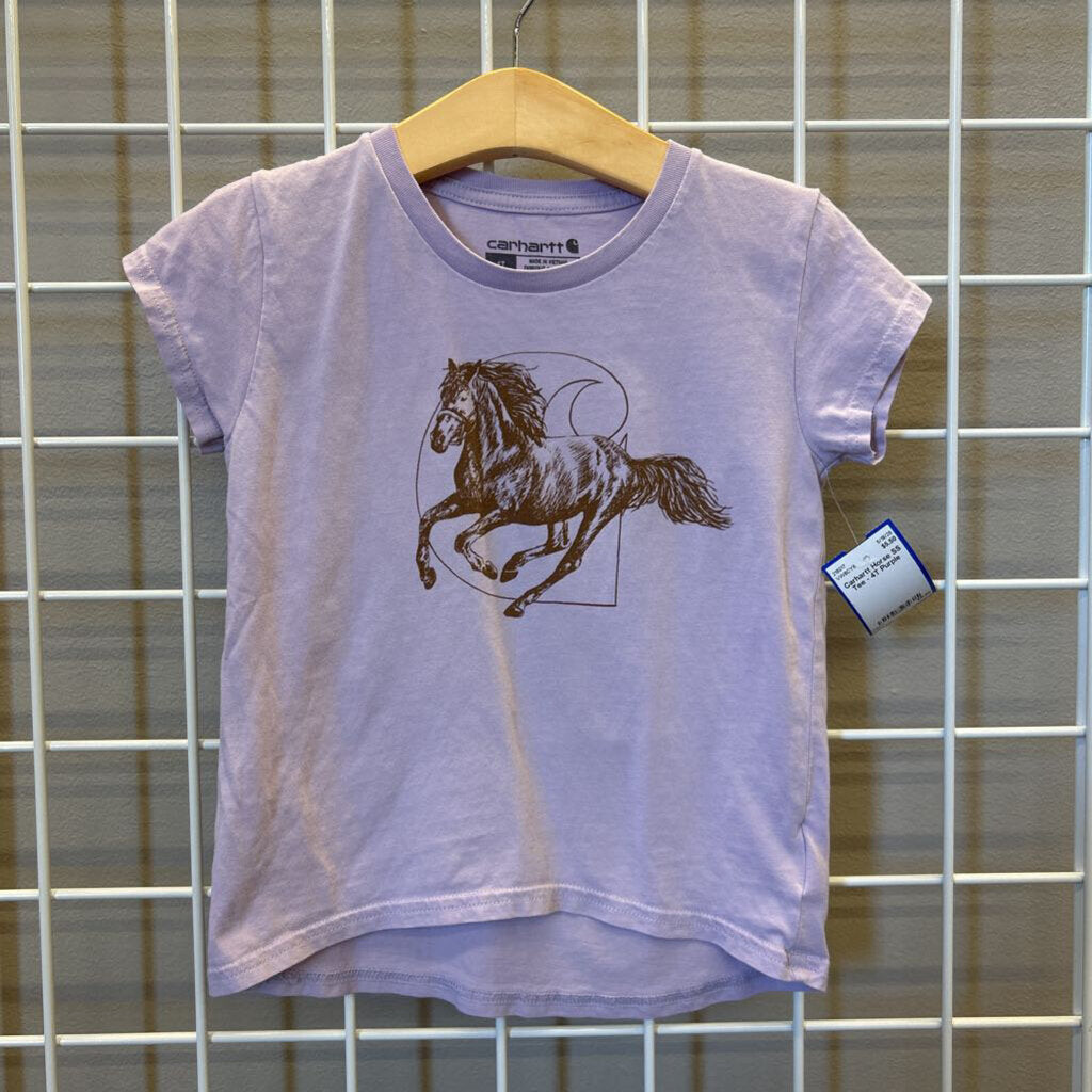 Carhartt Horse SS Tee - 4T