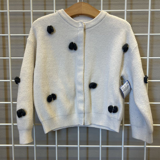 Zara Knit Bow Snap LS Cardigan - 4/5