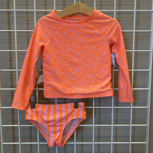 Cat & Jack Rashguard & Bottoms Swim Set - 4T