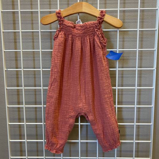Modern Moments Linen Tank Romper - 6/9m