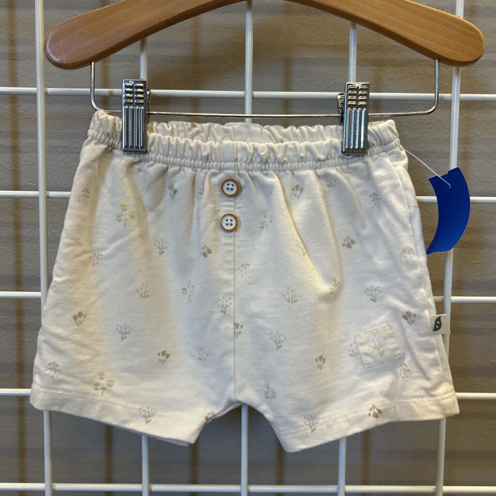 Easy Peasy Floral Shorts - 12m