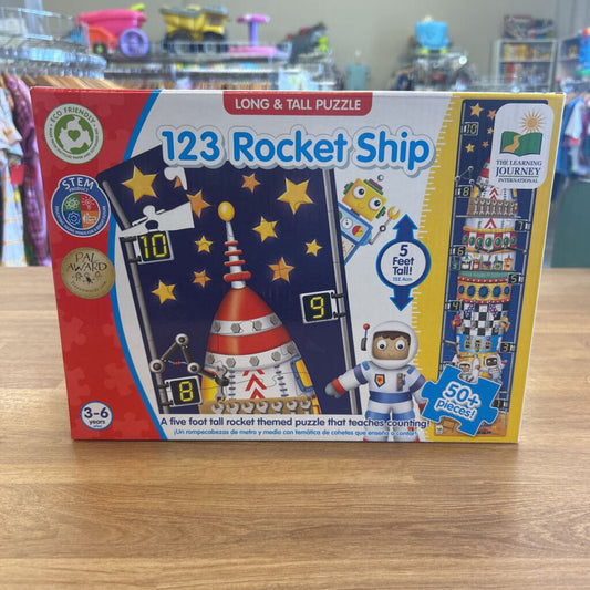 The Learning Journey 123 Rocket Ship Puzzle