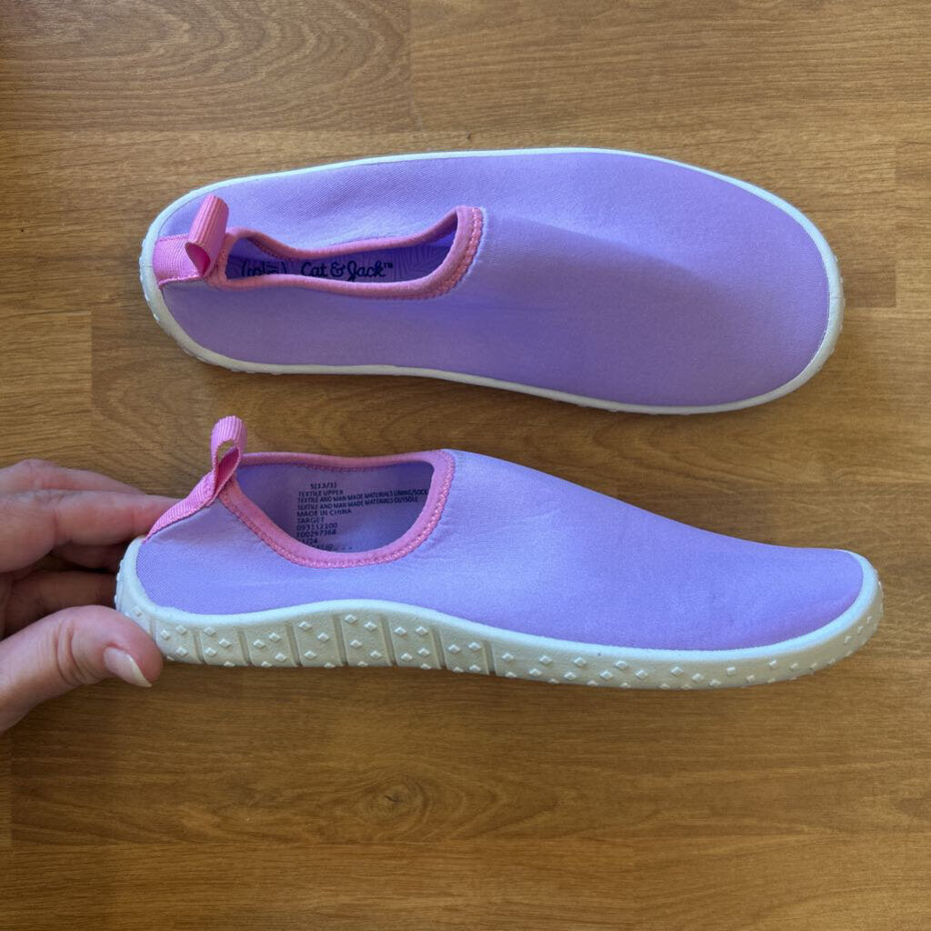 Cat & Jack Purple Water Shoes - 13/1
