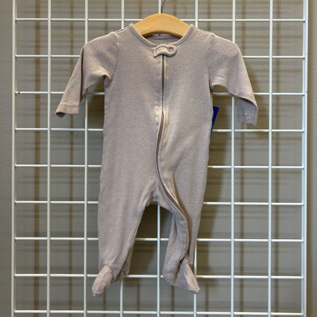 Carter's Ribbed Zip Sleeper - 3/6m