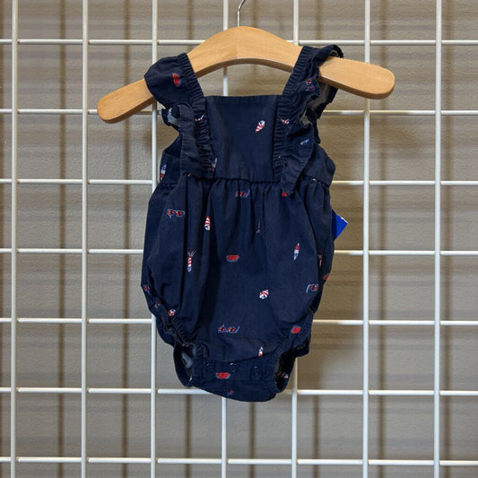 Carter's Firework Bubble Tank Romper - 3m