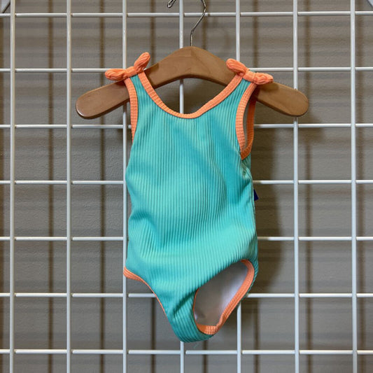 Cat & Jack Ribbed One Pc Swim - 12m