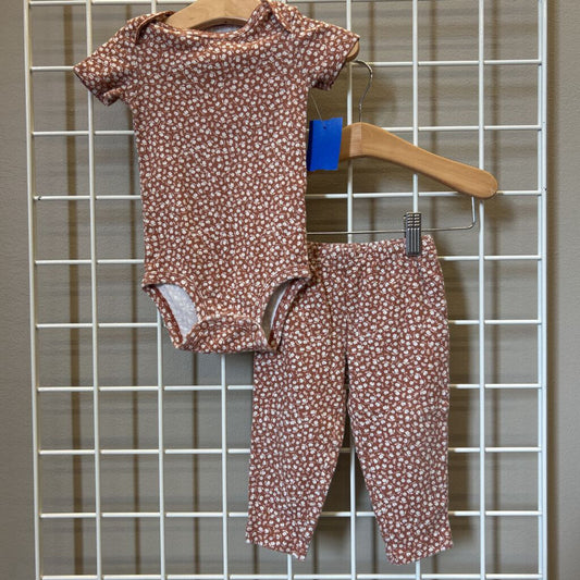 Carter's Floral Two Pc Set - 12m