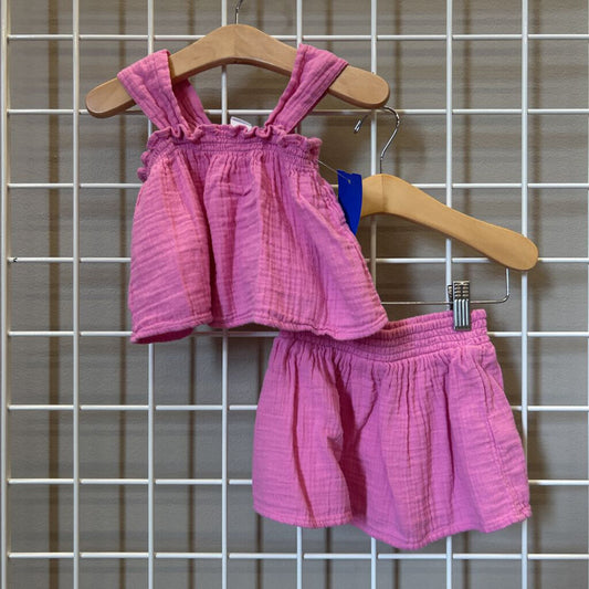 Baby Gap Linen Two Pc Set - 12/18m