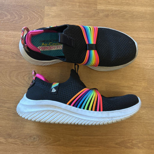Skechers Black Rainbow Sneakers - 1