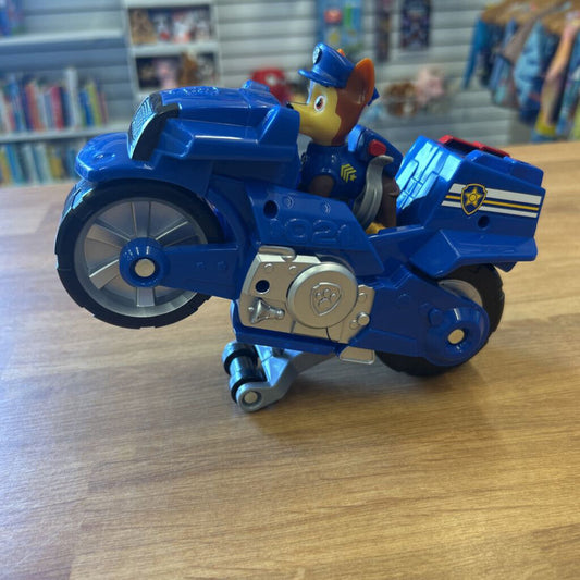 Paw Patrol Motorcycle w/ Figure - Chase
