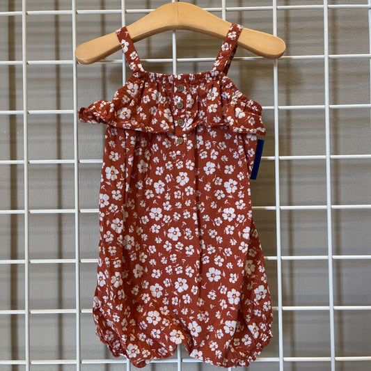 Carter's Floral Tank Romper - 24m
