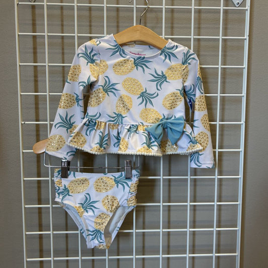 Tommy Bahama Pineapple Two Pc Swim - 2T