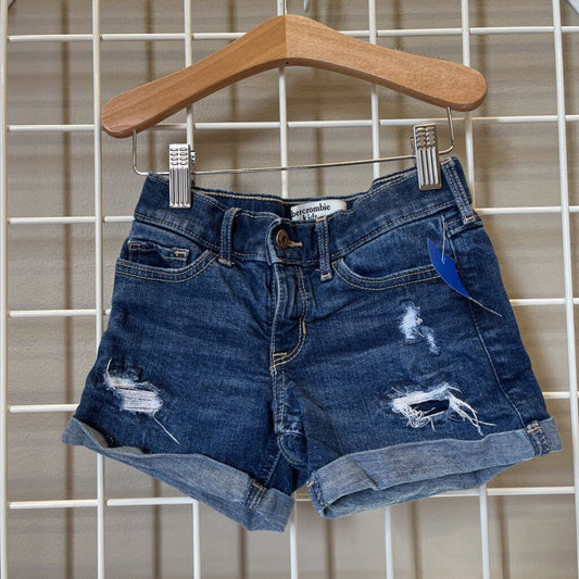 Abercrombie Kids Distressed Midi Shorts - 7/8