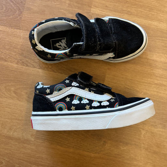 Vans Black Rainbow Sneakers - 10.5