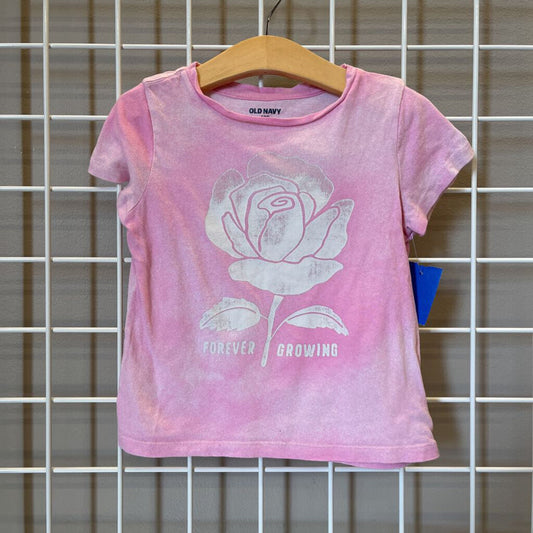 Old Navy Rose SS Tee - 6/7