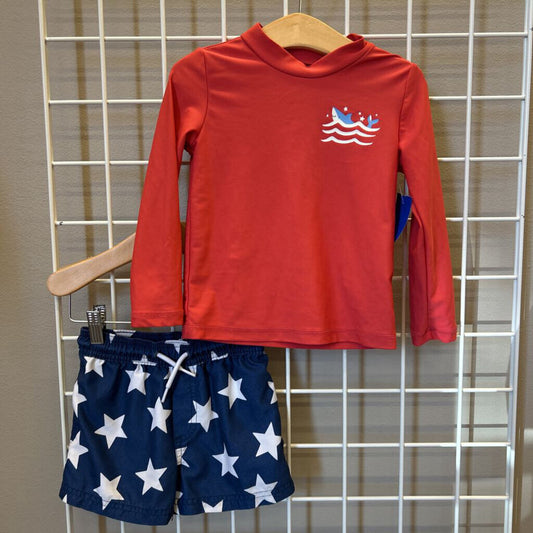 Carter's Shark Two Pc Swim - 3T