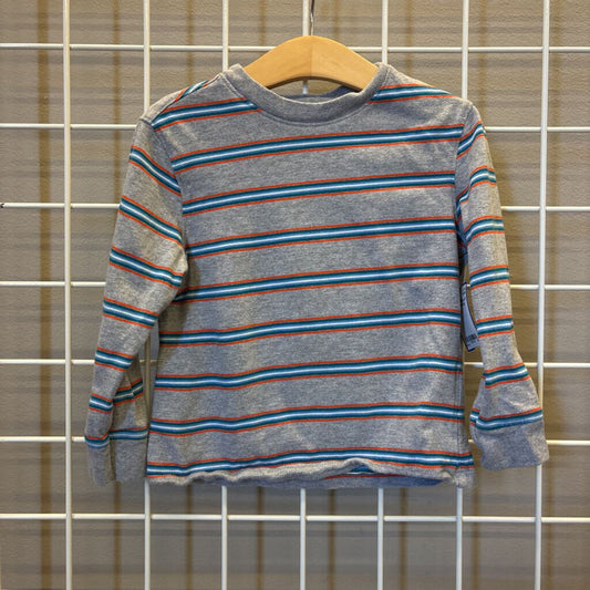 Old Navy Stripe LS Tee - 4T