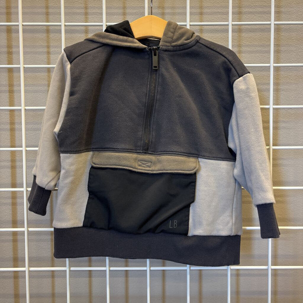 Little Bipsy Quarter Zip Hoodie - 3/4
