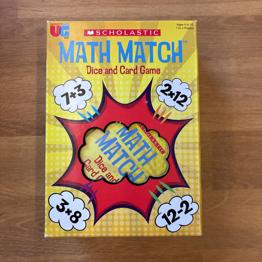 Match Match Dice and Card Game