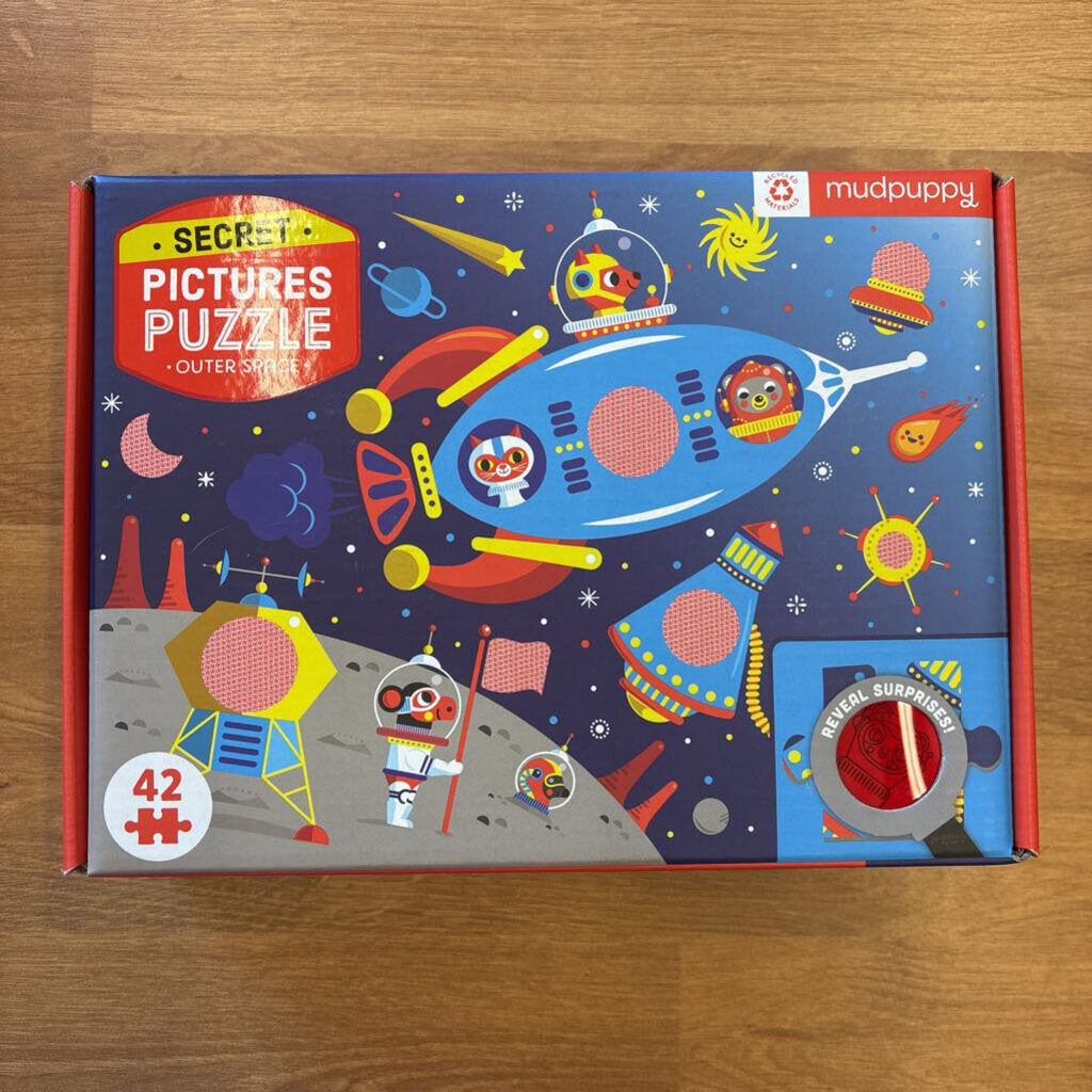 Mudpuppy Secret Pictures Puzzle - Outter Space