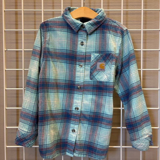 Carhartt Plaid Flannel LS Button Up - 6