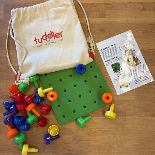 Peg Toys w/ Travel Bag