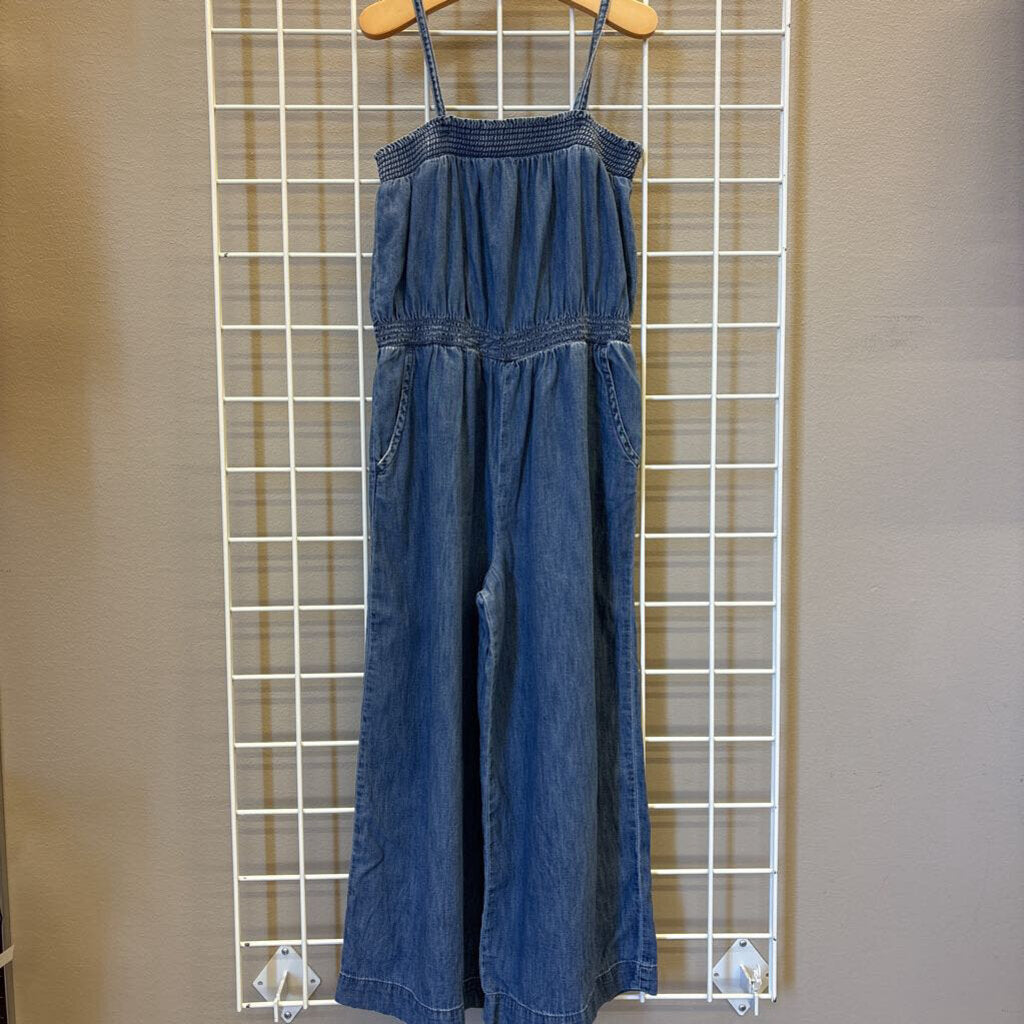 Gap Kids Denim Tank Romper - 10/12