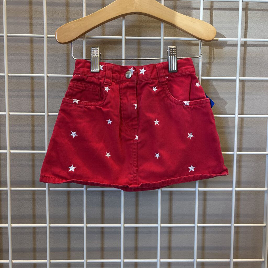 Gymboree Star Denim Skirt - 4