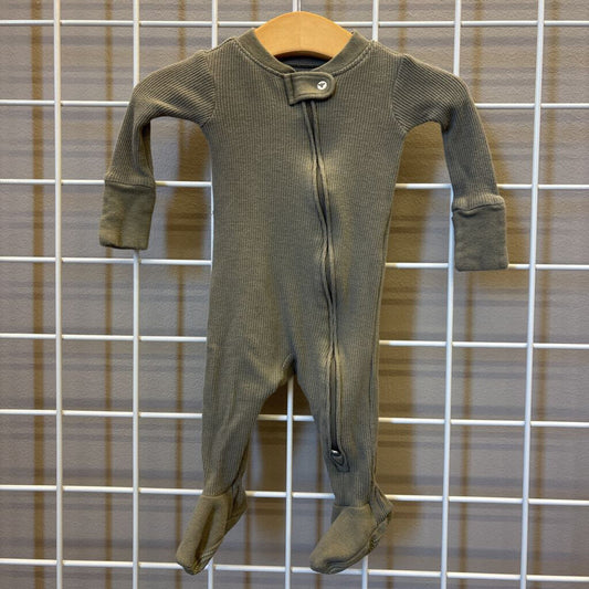 Burt's Bees Thermal Zip Sleeper - NB