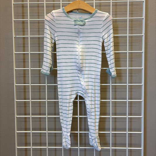 Cloud Island Stripe Zip Sleeper - 6/9m