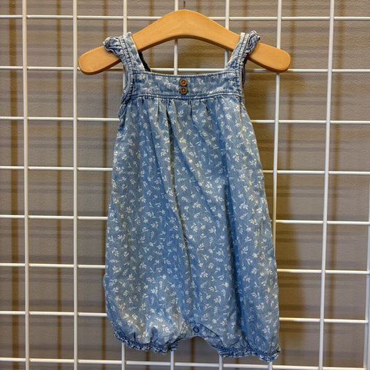 Carter's Floral Bubble Romper - 18M